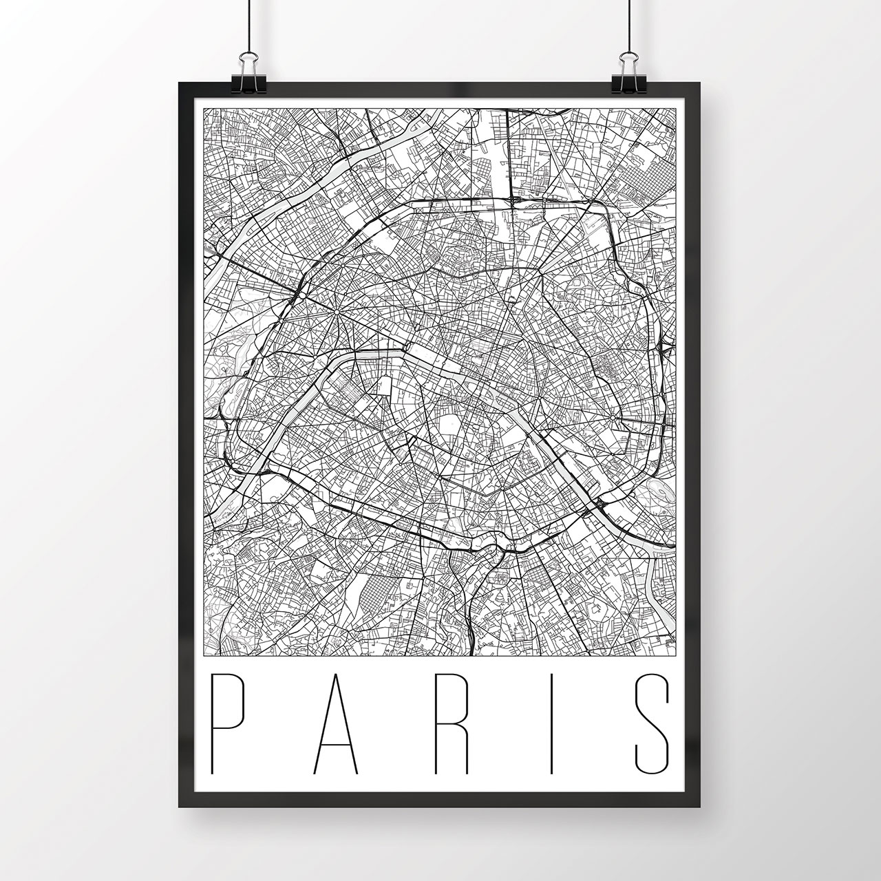 PARÍŽ, moderný, biely
