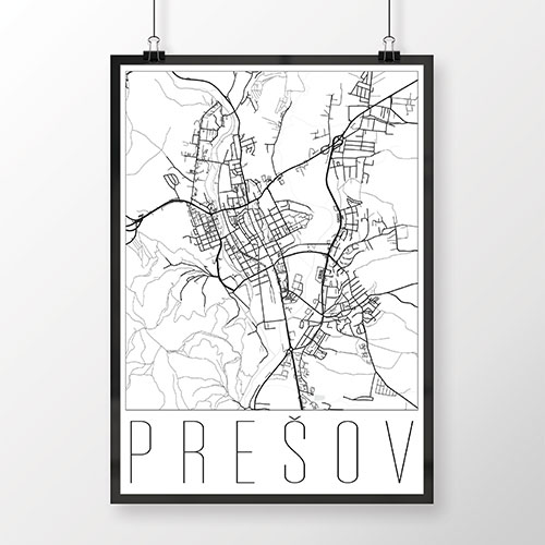 PREŠOV, moderný, biely